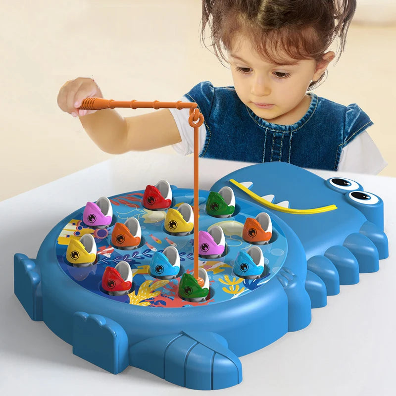 Magnetic Dinosaur Fishing Game