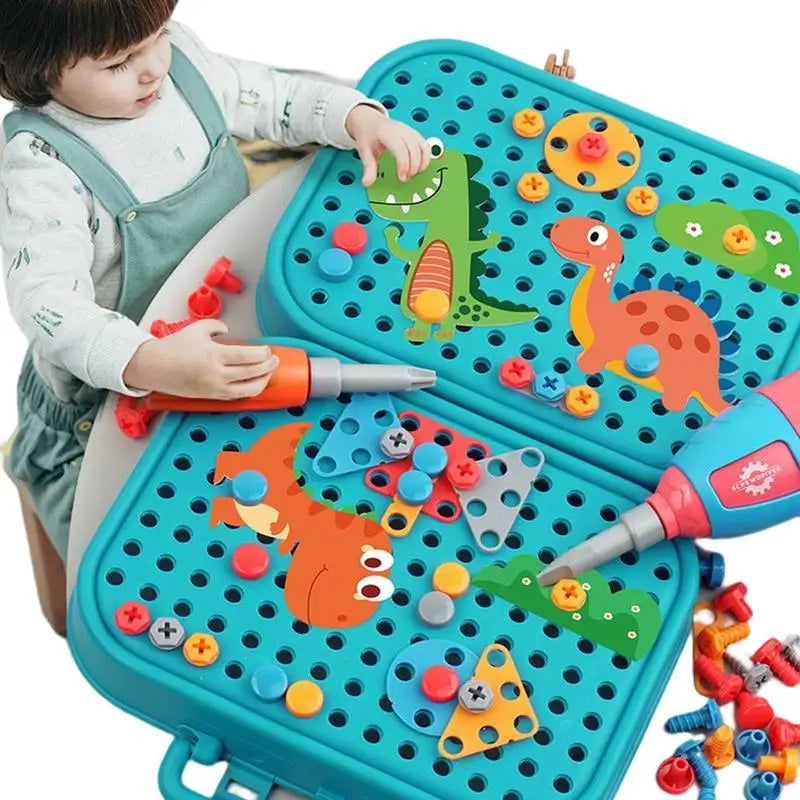 3D Dinosaur Assembly Tool Set for Kids