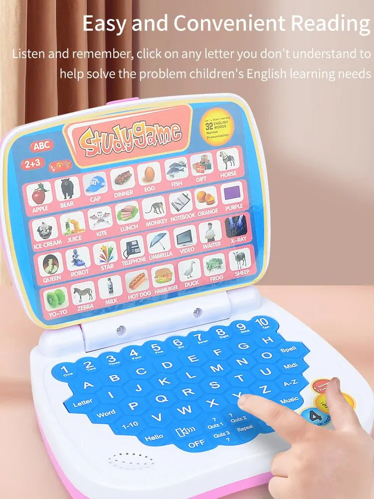 English Learning Laptop Toy for Kids