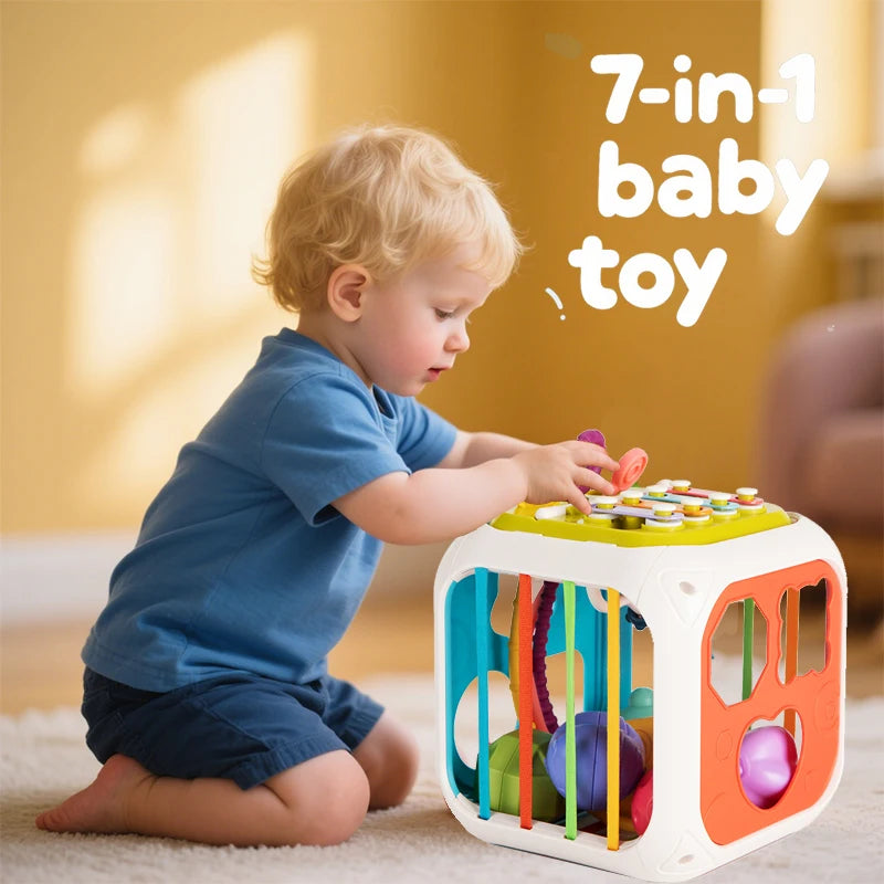 Montessori Sensory Sorting Blocks