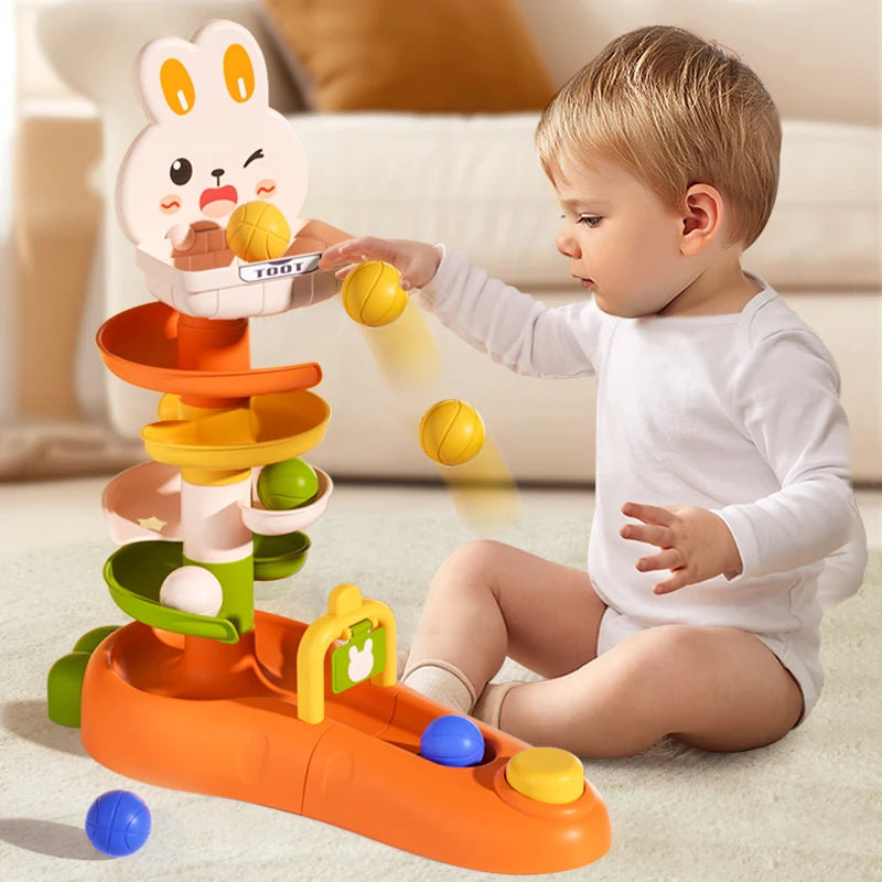 Montessori Baby Ball Drop Tower