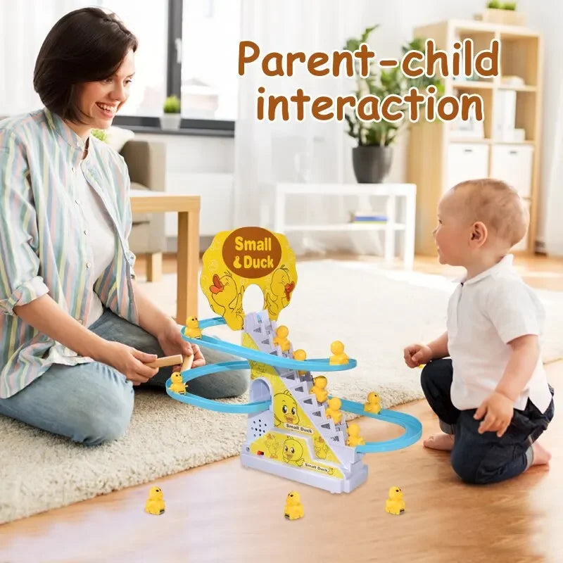 Climbing Ducks Race Track – Lights & Music Fun