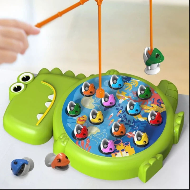 Magnetic Dinosaur Fishing Game
