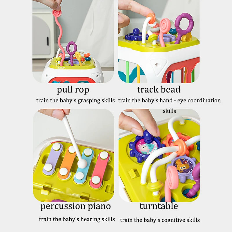 Montessori Sensory Sorting Blocks