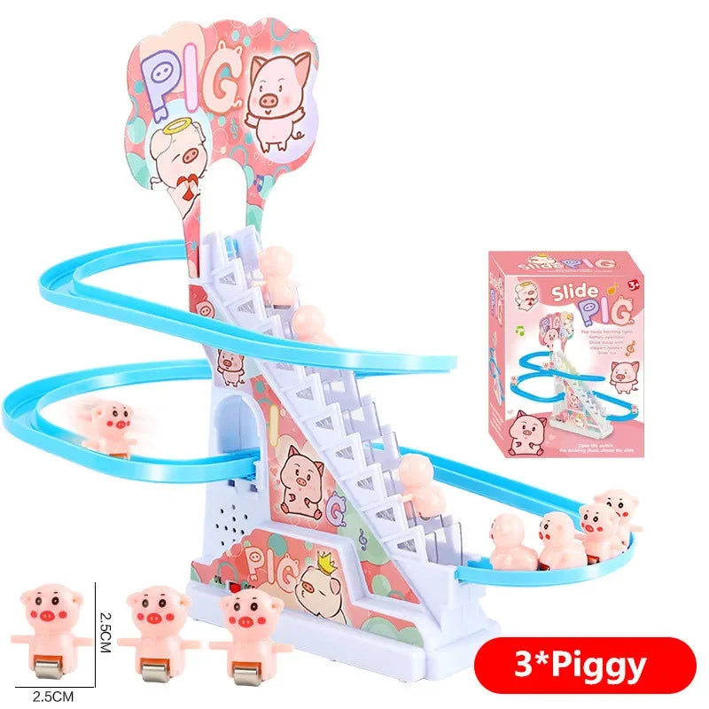 Climbing Ducks Race Track – Lights & Music Fun