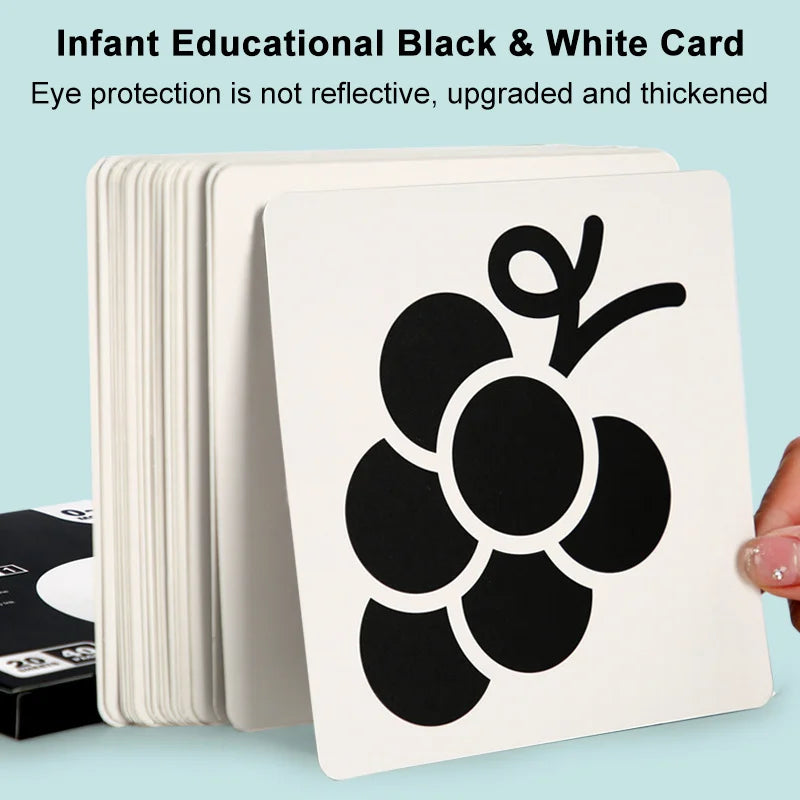 Baby Visual Stimulation Flash Cards