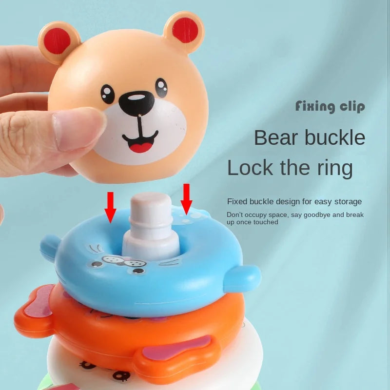 Baby Stacking Pyramid Duck Cup Toy