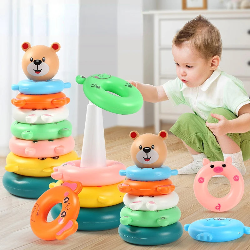 Baby Stacking Pyramid Duck Cup Toy