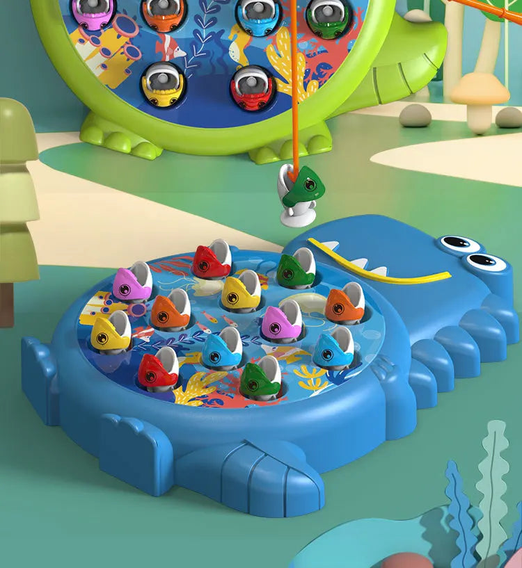 Magnetic Dinosaur Fishing Game