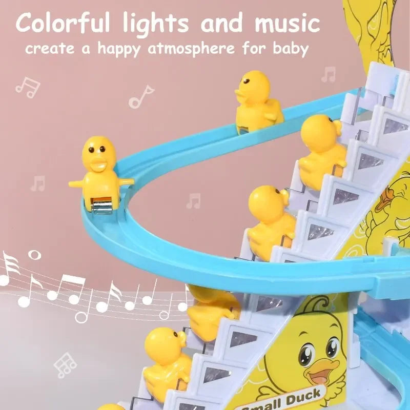 Climbing Ducks Race Track – Lights & Music Fun