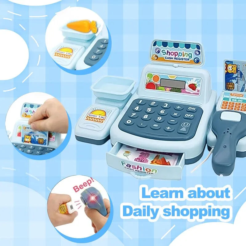 Simulation Shopping Cash Register Toy