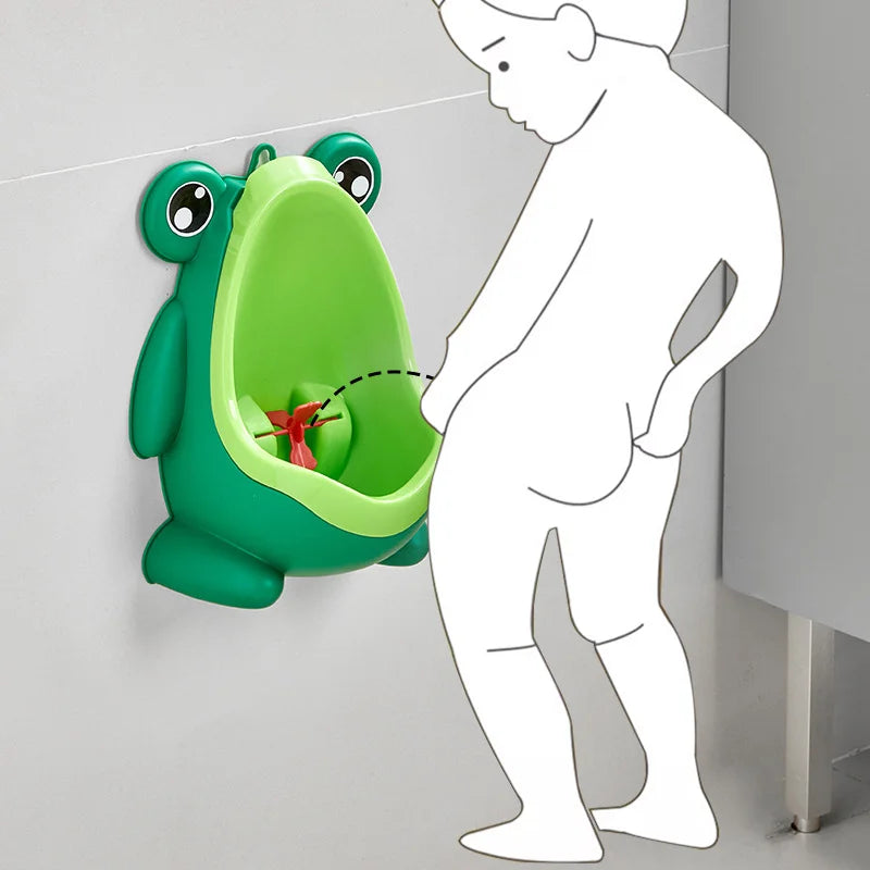 Cute Frog Potty Training Urinal for Boys