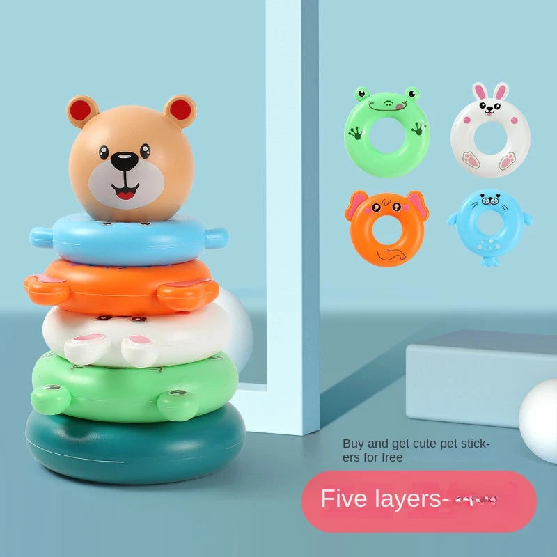 Baby Stacking Pyramid Duck Cup Toy